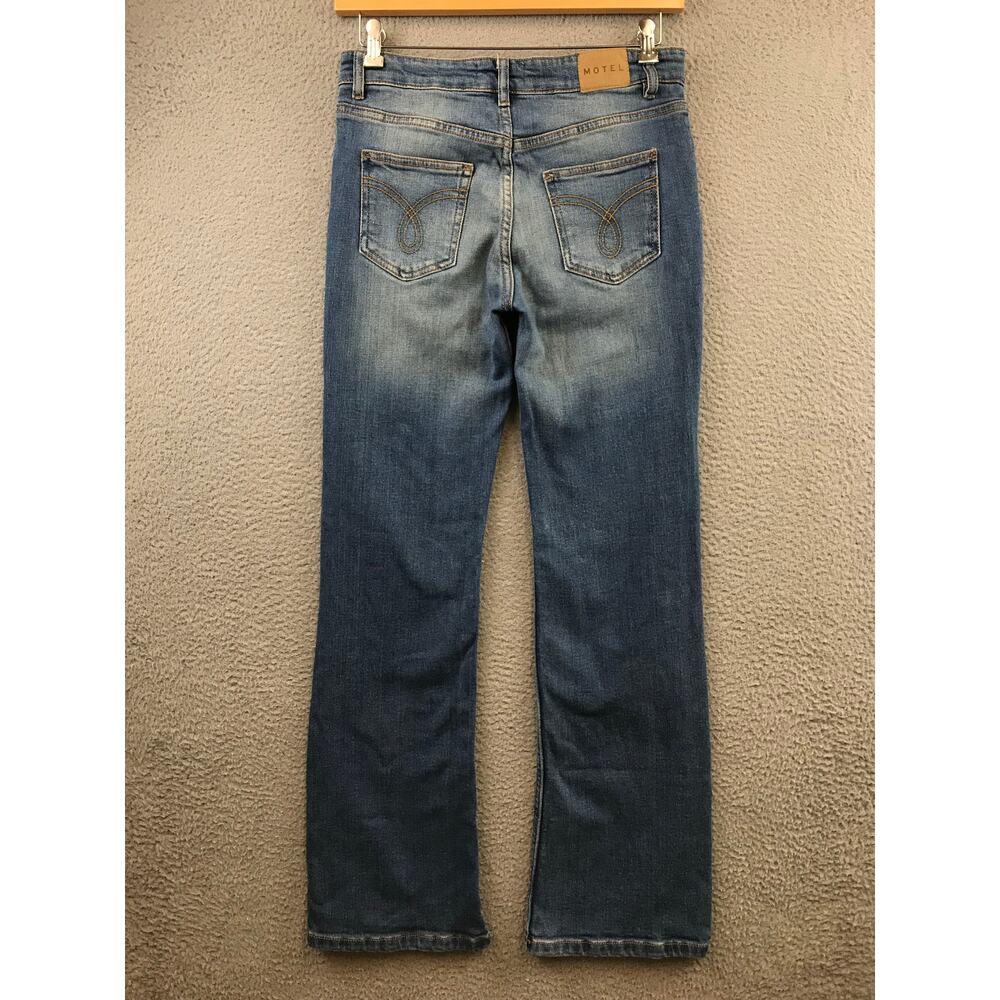Motel Denim Flare Leg Jeans Light Wash Women's Size 30x32